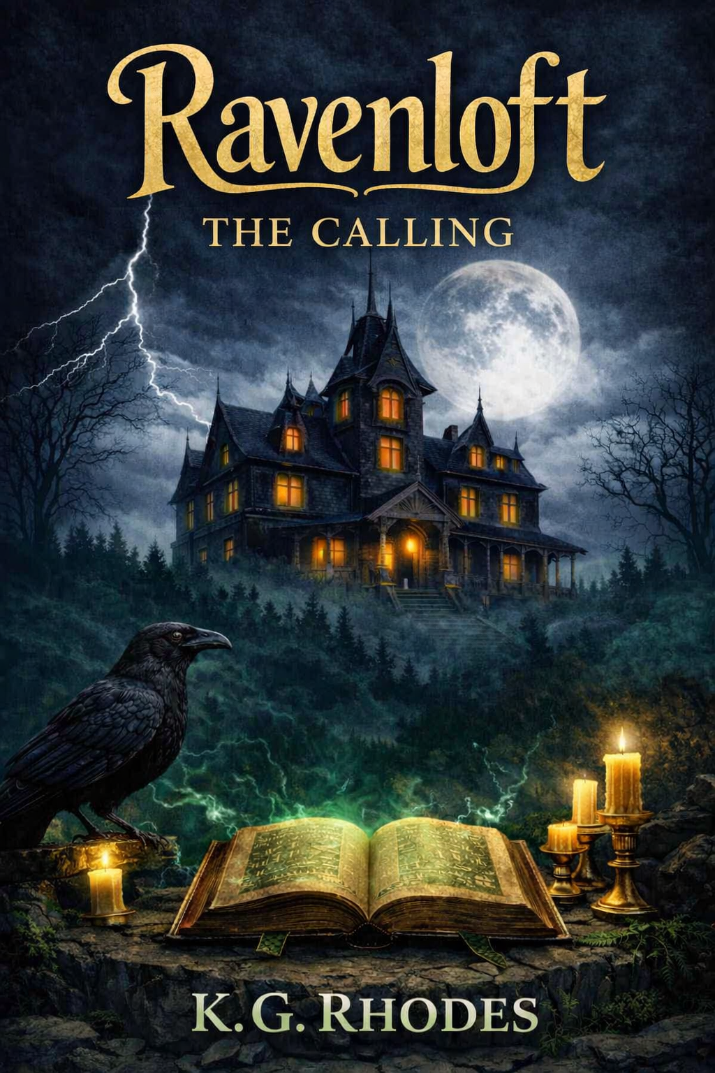 Ravenloft: The Calling paperback cover